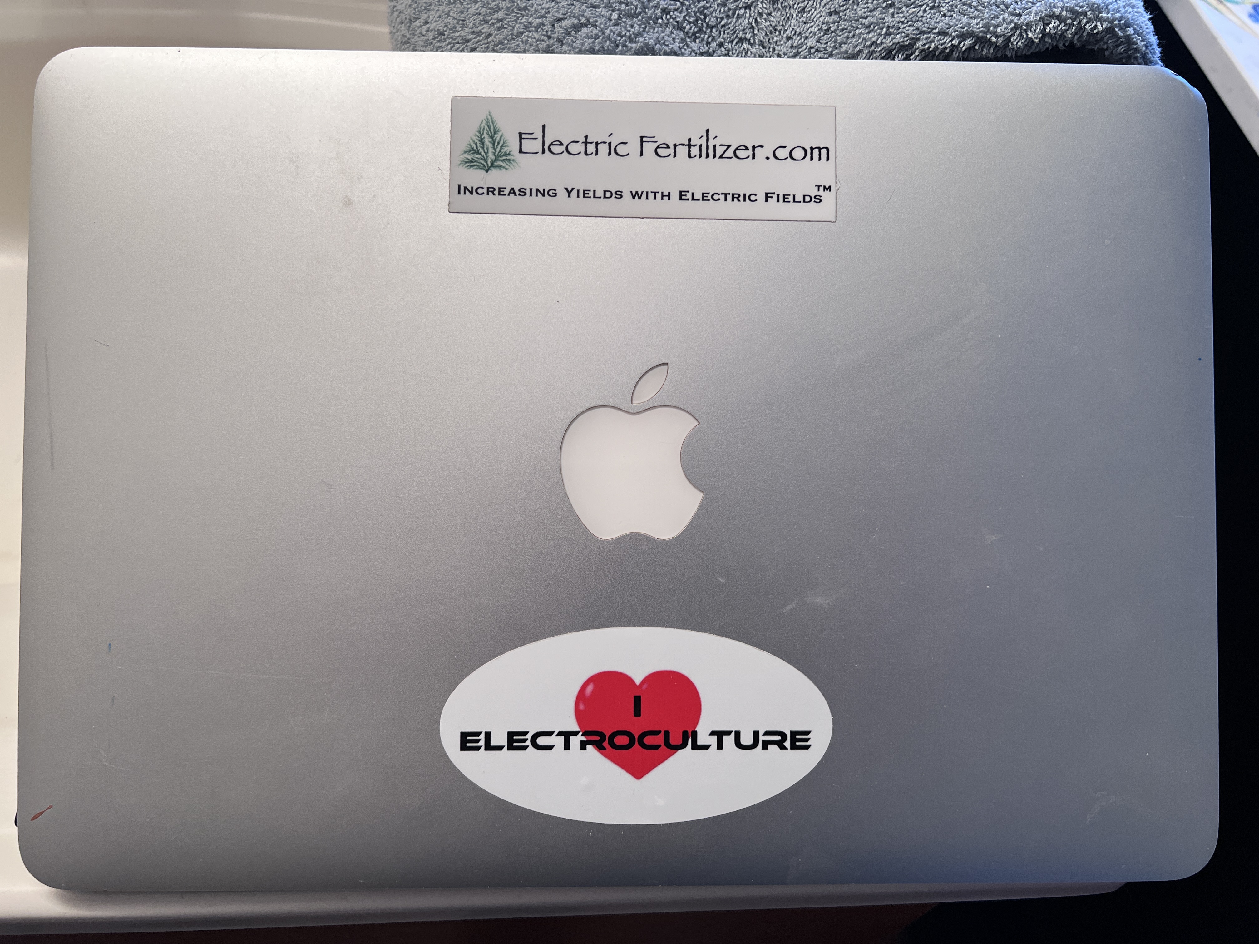 I Love Electroculture — Vinyl Stickers — view 3