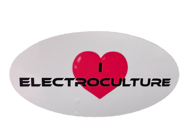 I Love Electroculture — Vinyl Stickers